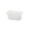 GN talpykla 1/4 iš balto polikarbonato, HENDI, GN 1/4, 1,8L, Balta, 265x162x(H)65mm