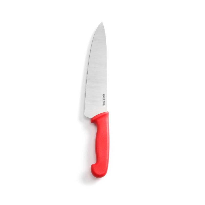 Peilis 240/385mm raudona rankena