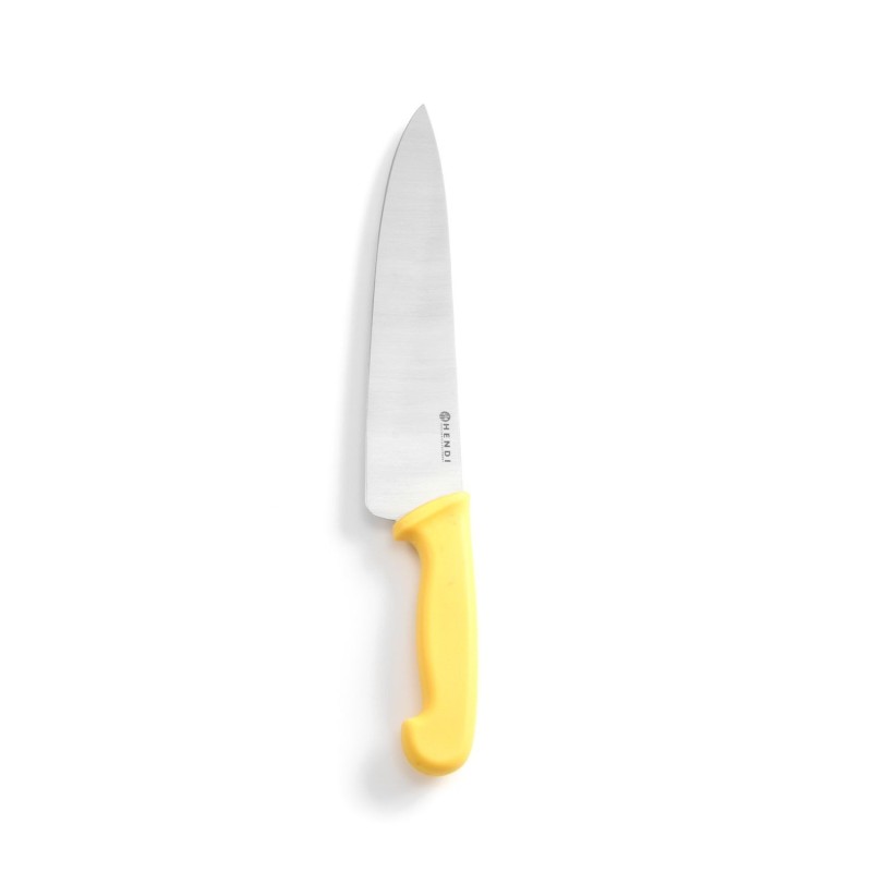 Peilis 240/385mm geltona rankena