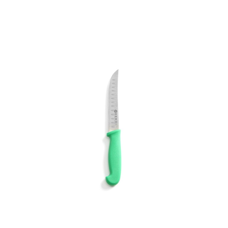 Peilis 130/230mm žalia rankena