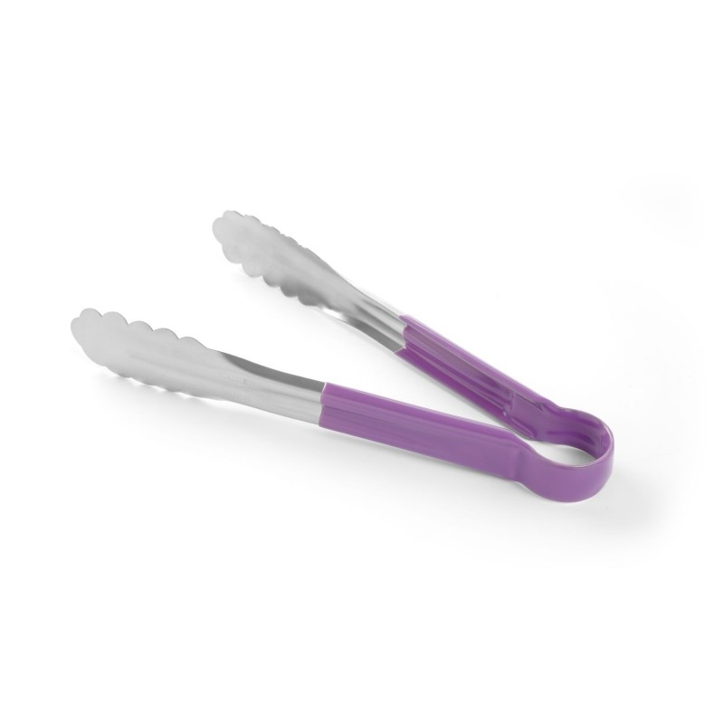 Žnyplės universalios 250mm su PVC rankena violetinė