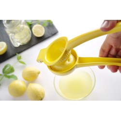 Sulčiaspaudė rankinė citrusiniams vaisiams (geltona)