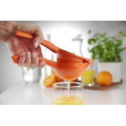 Sulčiaspaudė rankinė citrusiniams vaisiams (oranžinė)