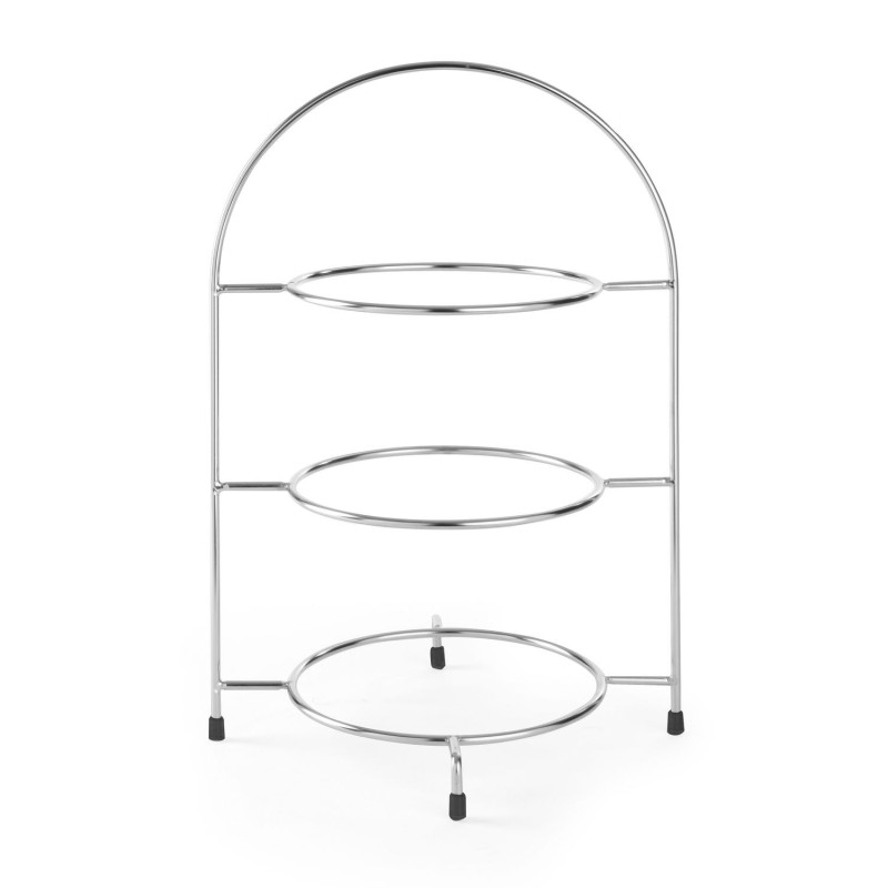 Kelių aukštų lėkščių stovas, HENDI, iki 3 lėkštėms х Ø 275 mm, 290x290x(H)440mm