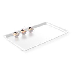 Banketo padėklas GN iš melamino, HENDI, GN 1/1, 530x325x(H)20mm