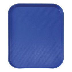 Mažas polipropileno padėklas Fast Food, AmerBox, Mėlynas, 265x345x(H)20mm