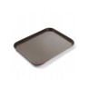 Mažas polipropileno padėklas Fast Food, AmerBox, Rudas, 265x345x(H)20mm