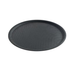 Poliesterio padėklas, neslystantis, apvalus, HENDI, ⌀400x(H)22mm