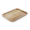 Serviravimo padėklas su melamino laminatu, medžio raštu, AmerBox, Mediena, 330x430mm