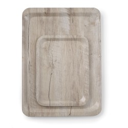 Padėklas medžio imitacijos 240x350 (sp. šviesi mediena)
