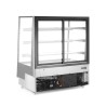 Šaldymo vitrina su trimis lentynomis, Arktic, Juodas, 230V/490W, 833x1200x(H)1460mm
