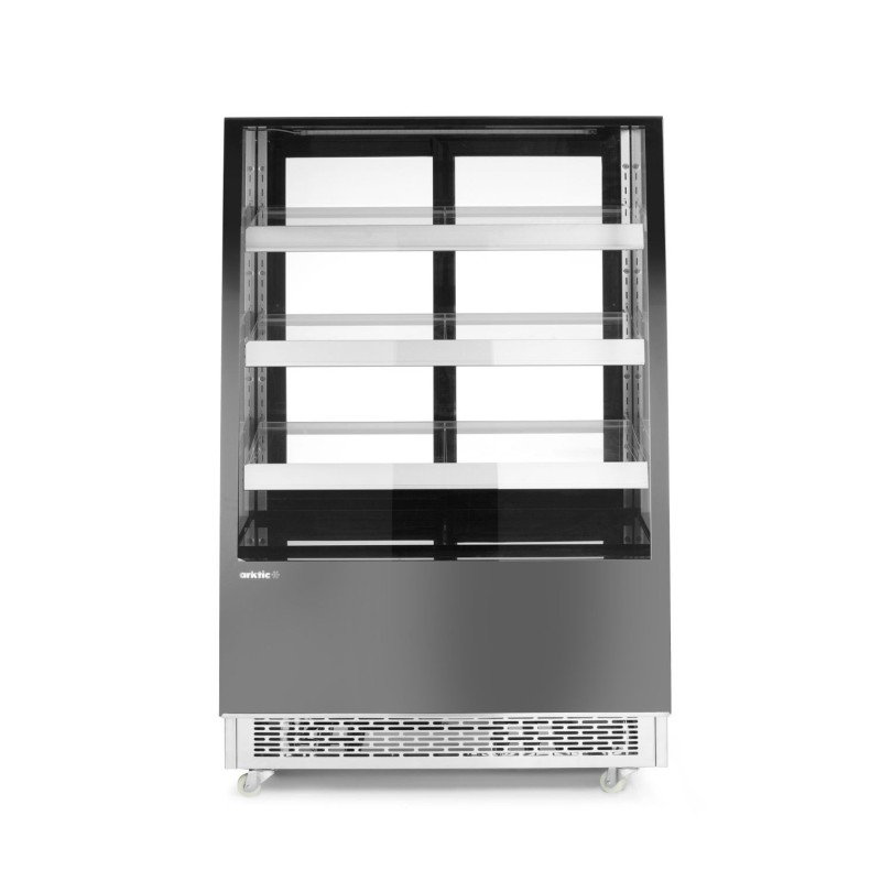 Šaldymo vitrina su trimis lentynomis, Arktic, 230V/490W, 833x900x(H)1460mm