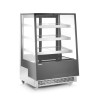 Šaldymo vitrina su trimis lentynomis, Arktic, 230V/490W, 833x900x(H)1460mm