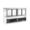 Šaldymo vitrina su dviem lentynomis, Arktic, 230V/500W, 677x1824x(H)1230mm