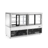 Šaldymo vitrina su dviem lentynomis, Arktic, 230V/500W, 677x1824x(H)1230mm