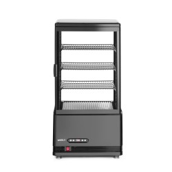 Šaldymo vitrina, 68 l, Arktic, Juodas, 230V/170W, 397x444x(H)875mm