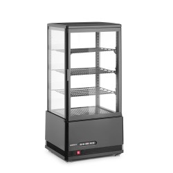 Šaldymo vitrina, 78 l, Arktic, juoda, 230V/170W, 397x444x(H)940mm