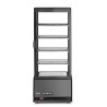 Šaldymo vitrina, 98 l, Arktic, Juodas, 230V/210W, 397x444x(H)1100mm