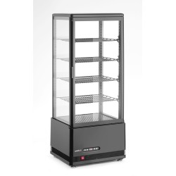 Šaldymo vitrina, 98 l, Arktic, Juodas, 230V/210W, 397x444x(H)1100mm