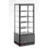 Šaldymo vitrina, 98 l, Arktic, Juodas, 230V/210W, 397x444x(H)1100mm