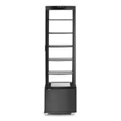 Šaldymo vitrina, 270 l, Arktic, Juodas, 230V/290W, 520x550x(H)1870mm