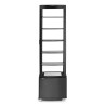 Šaldymo vitrina, 270 l, Arktic, Juodas, 230V/290W, 520x550x(H)1870mm
