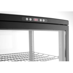 Šaldymo vitrina, 270 l, Arktic, Juodas, 230V/290W, 520x550x(H)1870mm