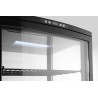 Šaldymo vitrina, 270 l, Arktic, Juodas, 230V/290W, 520x550x(H)1870mm
