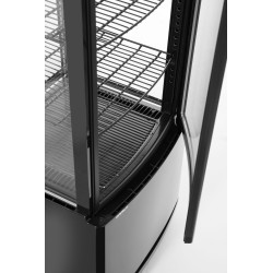 Šaldymo vitrina, 270 l, Arktic, Juodas, 230V/290W, 520x550x(H)1870mm