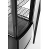 Šaldymo vitrina, 270 l, Arktic, Juodas, 230V/290W, 520x550x(H)1870mm