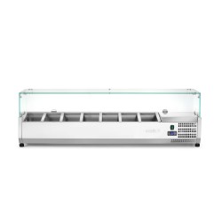 Šaldymo vitrina su stalu 7xGN 335x1500x425