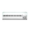 Šaldymo vitrina su stalu 7xGN 335x1500x425