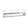 Šaldoma vitrina GN 1/4, Arktic, 8x GN 1/4, GN 1/4, 36L, 230V/180W, 335x1805x(H)460mm