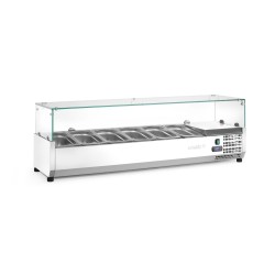 Šildoma vitrina GN 1/3, Arktic, 6x GN 1/3, GN 1/3, 36L, 230V/180W, 420x1405x(H)456mm