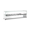 Šildoma vitrina GN 1/3, Arktic, 6x GN 1/3, GN 1/3, 36L, 230V/180W, 420x1405x(H)456mm
