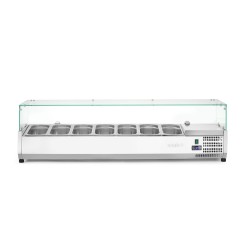 Šildoma vitrina GN 1/3, Arktic, 7x GN 1/3, GN 1/3, 42L, 230V/180W, 420x1605x(H)460mm