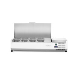 Šildoma vitrina GN 1/3, Arktic, 4x GN 1/3, GN 1/3, 24L, 230V/180W, 420x1205x(H)630mm