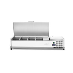 Šildoma vitrina GN 1/3, Arktic, 4x GN 1/3, GN 1/3, 24L, 230V/180W, 420x1205x(H)630mm