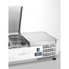 Šildoma vitrina GN 1/3, Arktic, 4x GN 1/3, GN 1/3, 24L, 230V/180W, 420x1205x(H)630mm