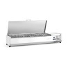 Šildoma vitrina GN 1/3, Arktic, 6x GN 1/3, GN 1/3, 36L, 230V/180W, 450x1405x(H)630mm