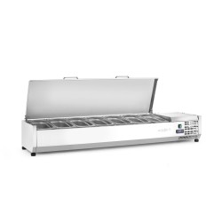Šildoma vitrina GN 1/3, Arktic, 7x GN 1/3, GN 1/3, 42L, 230V/180W, 420x1605x(H)630mm