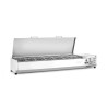 Šildoma vitrina GN 1/3, Arktic, 7x GN 1/3, GN 1/3, 42L, 230V/180W, 420x1605x(H)630mm