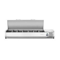 Šildoma vitrina GN 1/3, Arktic, 7x GN 1/3, GN 1/3, 42L, 230V/180W, 420x1605x(H)630mm
