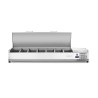 Šildoma vitrina GN 1/3, Arktic, 7x GN 1/3, GN 1/3, 42L, 230V/180W, 420x1605x(H)630mm