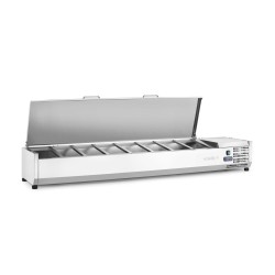 Šildoma vitrina GN 1/3, Arktic, 8x GN 1/3, GN 1/3, 48L, 230V/180W, 420x1805x(H)630mm