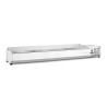 Šildoma vitrina GN 1/3, Arktic, 9x GN 1/3, GN 1/3, 54L, 230V/180W, 420x2005x(H)630mm