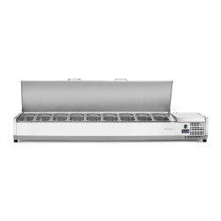 Šildoma vitrina GN 1/3, Arktic, 9x GN 1/3, GN 1/3, 54L, 230V/180W, 420x2005x(H)630mm