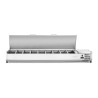 Šildoma vitrina GN 1/3, Arktic, 9x GN 1/3, GN 1/3, 54L, 230V/180W, 420x2005x(H)630mm
