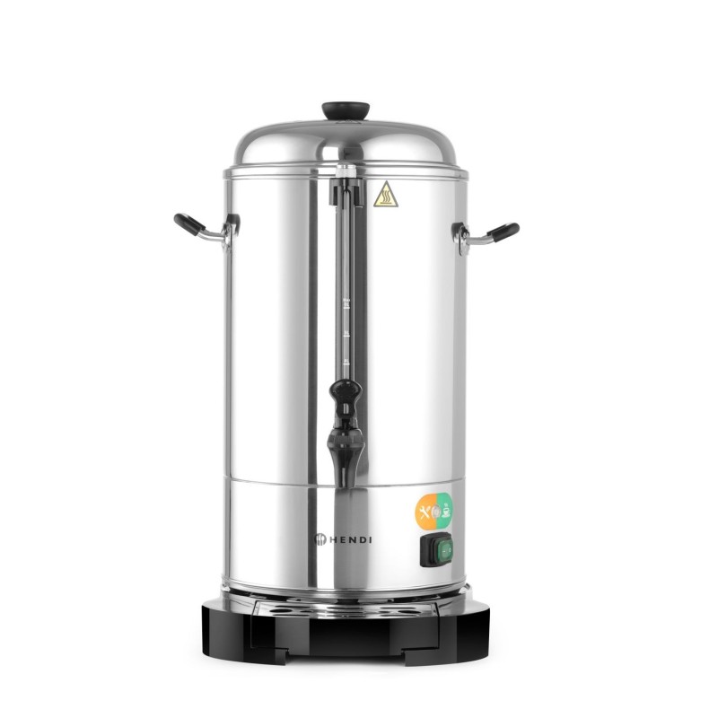Virdulys el. 6l kavai/arbatai su padėklu (dvigub. sien.)