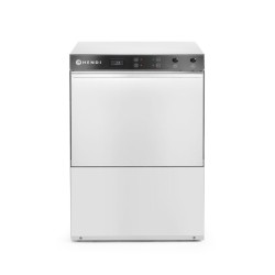 Indaplovė 50 x 50 – rankinis valdymas, HENDI, Budget Line, su ploviklio dozatoriumi ir pompa, 400V/6600W, 570x600x(H)830mm